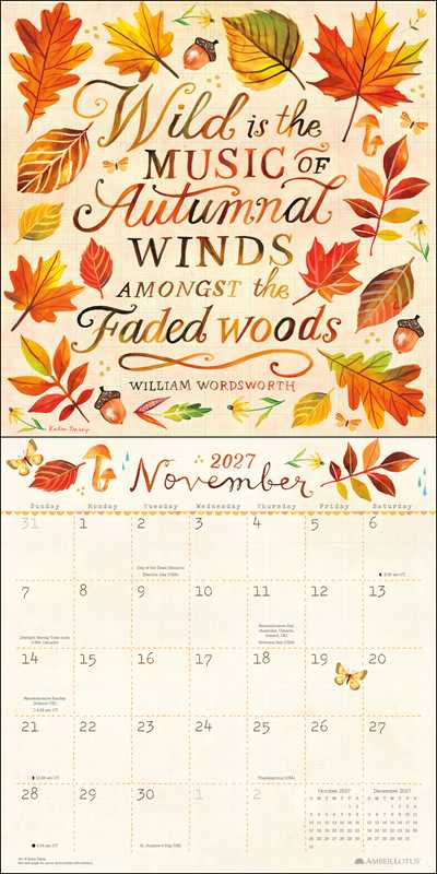 Katie Daisy 2027 Wall Calendar by Katie  Daisy