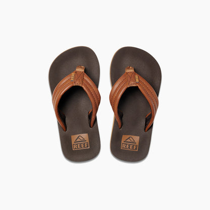 Kids Ahi - Brown - Top View