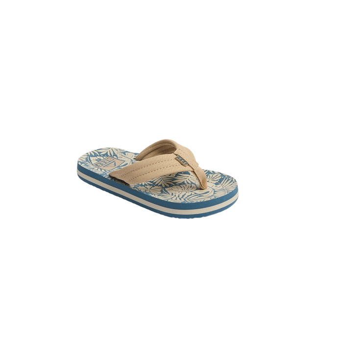 Kids Ahi - Blue/Tan Palm - Main View