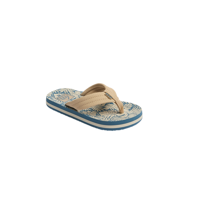Kids Ahi - Blue/Tan Palm - Main View