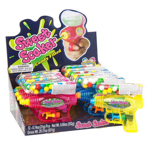 Kidsmania Sweet Soaker Water Gun Candy - 12 Count