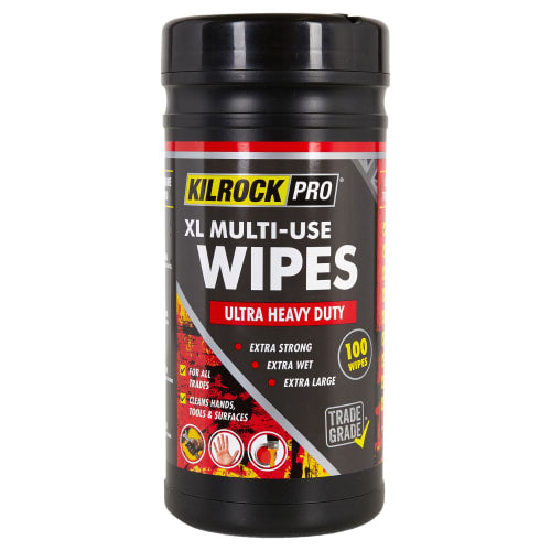 KilrockPRO XL Multi-Use Wipes - Pack of 100