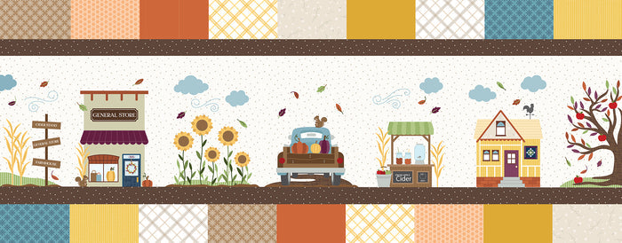 Kimberbell Autumn Acres Bench Pillow Design