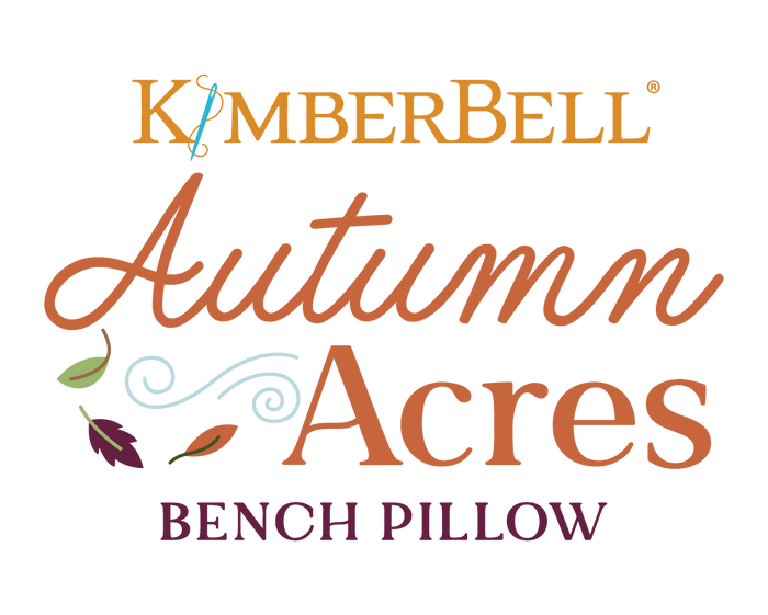 Kimberbell Autumn Acres Bench Pillow Design