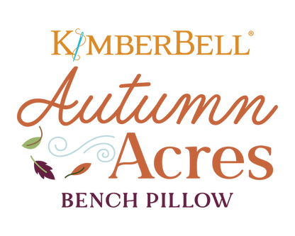 Kimberbell Autumn Acres Bench Pillow Design