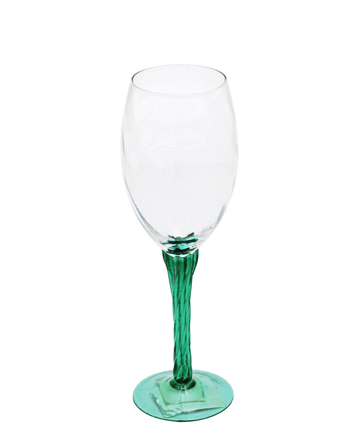 Kitchen Life Wine Glass - Green