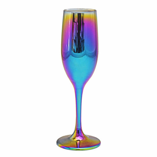 Kitchen Life Wine Glass - Rainbow
