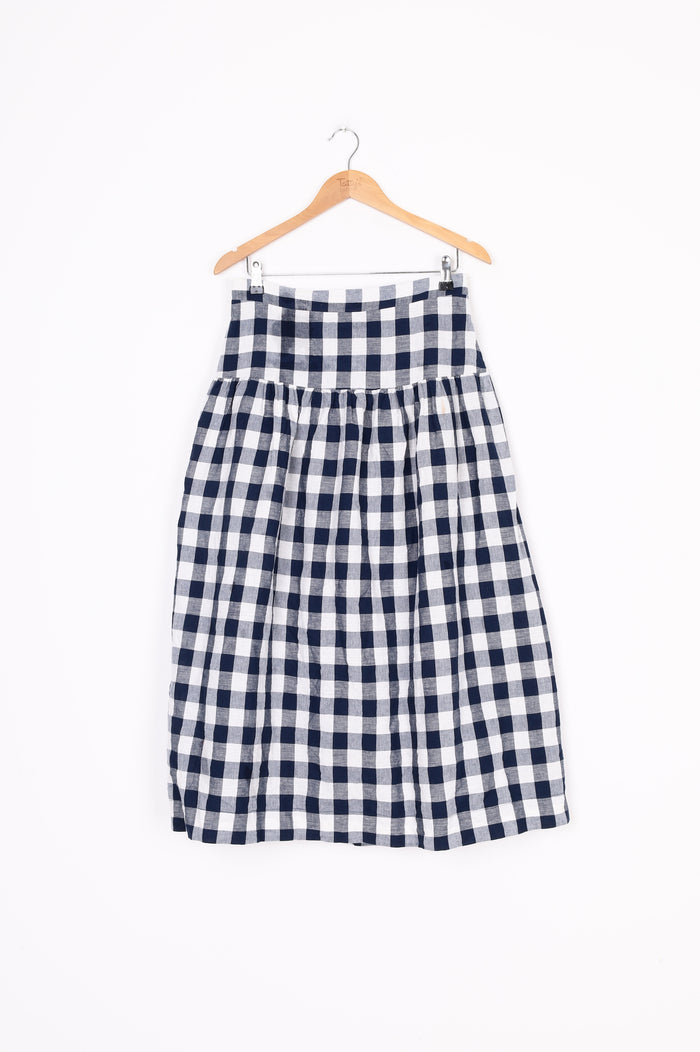 Klarra Womens Blue Skirt Size L