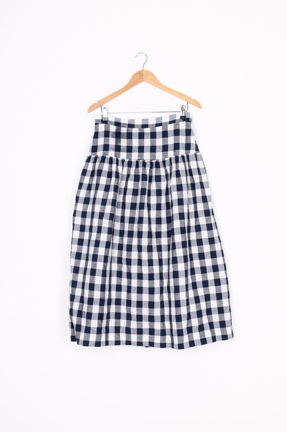 Klarra Womens Blue Skirt Size L