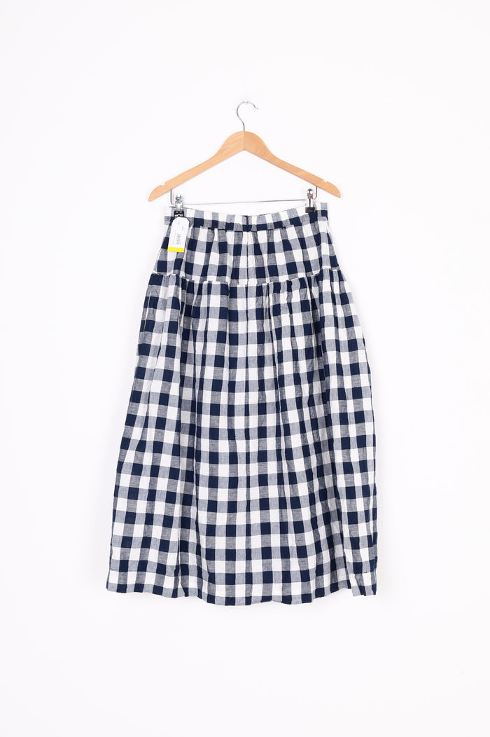 Klarra Womens Blue Skirt Size L