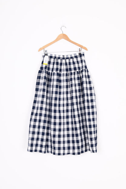 Klarra Womens Blue Skirt Size L