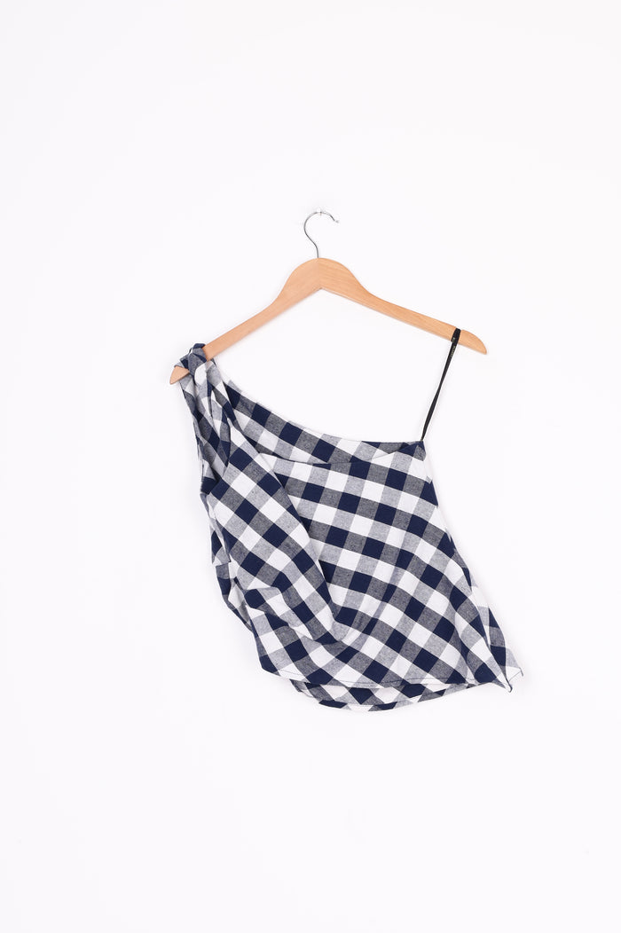 Klarra Womens Blue Top Size M