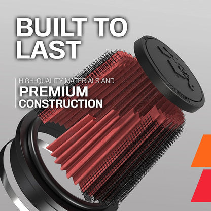 K&N Universal ClampOn Air Filter RC5135 Round Tapered
