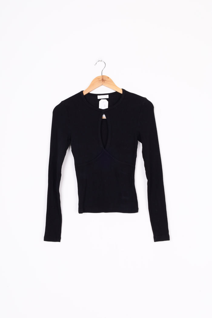 Kookai Womens Black Top Size 1