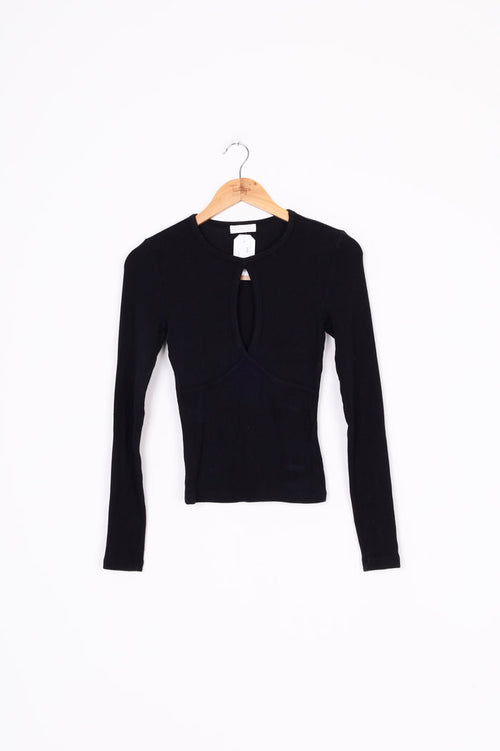 Kookai Womens Black Top Size 1
