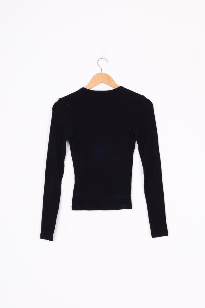 Kookai Womens Black Top Size 1