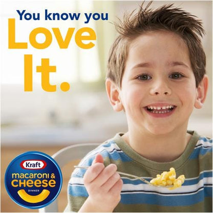 Kraft Easy Mac and Cheese Cups 12 Units / 58 g / 2.05 oz Kids and adults love the delicious taste and creamy texture of macaroni pasta with cheesy goodness-20263 Hannah's Variety Store