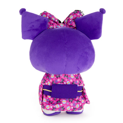 Kuromi 14" Pink Standing Plush (Spring Kimono Series) Plush NAKAJIMA CORPORATION