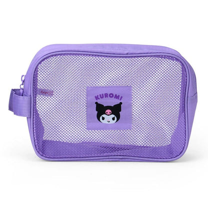 Kuromi 2-pc Travel Pouch Set Bags Japan Original