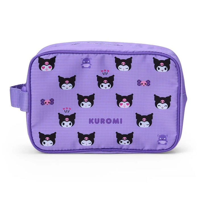 Kuromi 2-pc Travel Pouch Set Bags Japan Original