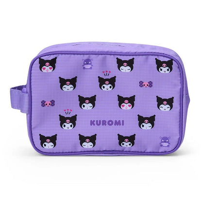 Kuromi 2-pc Travel Pouch Set Bags Japan Original