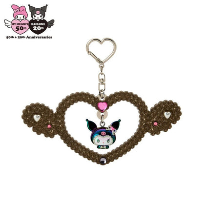 Kuromi Bag Charm (My Melody 50th & Kuromi 20th Anniv. Melo Series) Accessory Japan Original