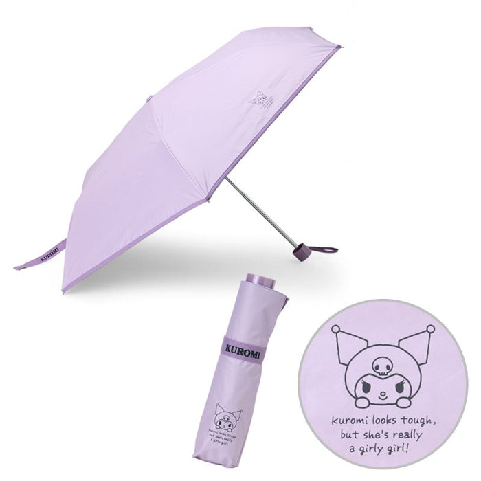 Kuromi Classic Compact Travel Umbrella Travel Japan Original