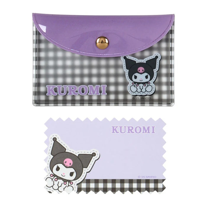 Kuromi Gingham Mini Memo Sheets Stationery Japan Original