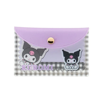 Kuromi Gingham Mini Memo Sheets Stationery Japan Original