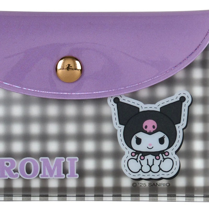 Kuromi Gingham Mini Memo Sheets Stationery Japan Original