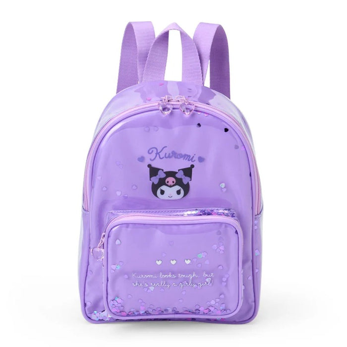 Kuromi Kids Sequin Backpack Bags Japan Original