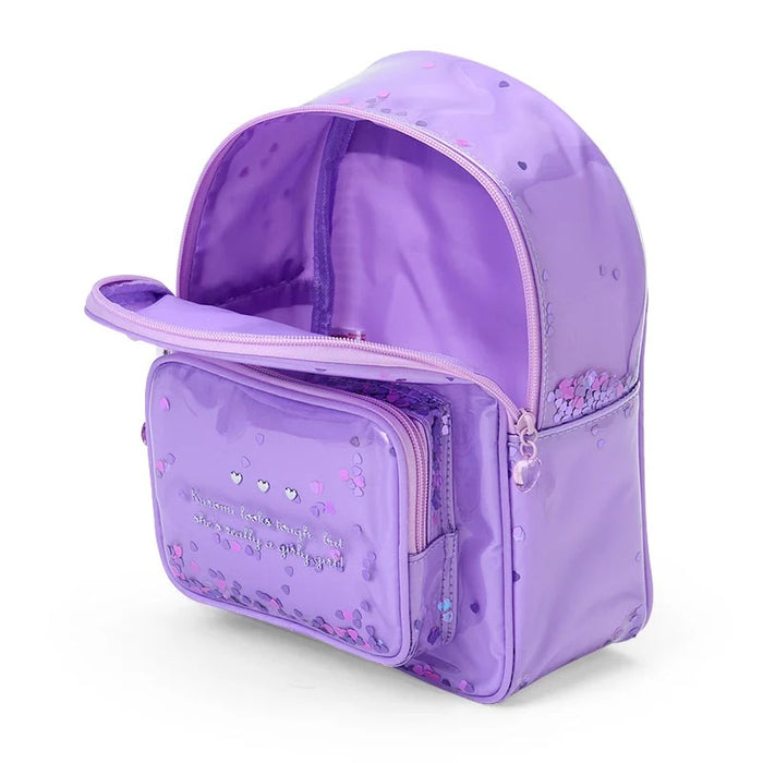 Kuromi Kids Sequin Backpack Bags Japan Original