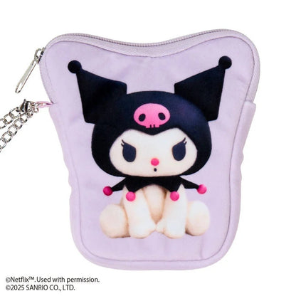 Kuromi Mini Card Case (My Melody & Kuromi Netflix Series) Accessory Japan Original