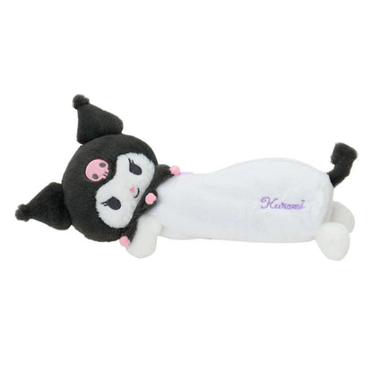 Kuromi Plush Pal Pencil Case (Side Pose) Stationery Japan Original