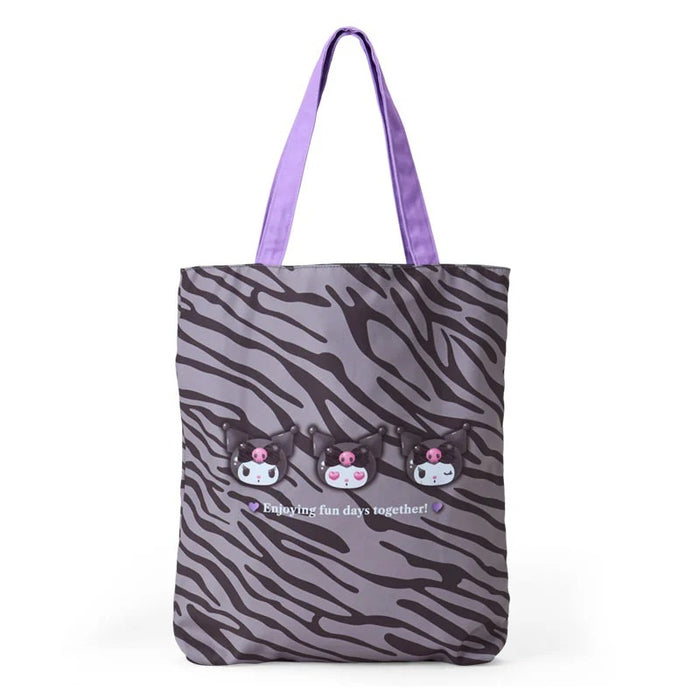 Kuromi Tote Bag (Animal Print Monochrome Series) Bags Japan Original