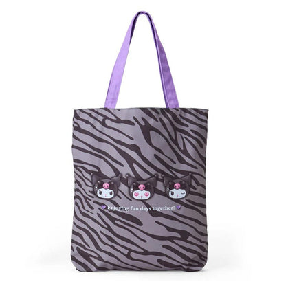Kuromi Tote Bag (Animal Print Monochrome Series) Bags Japan Original