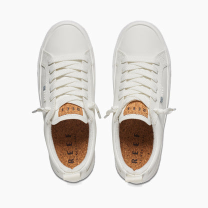 Lay Day Dawn - White Leather - Top View