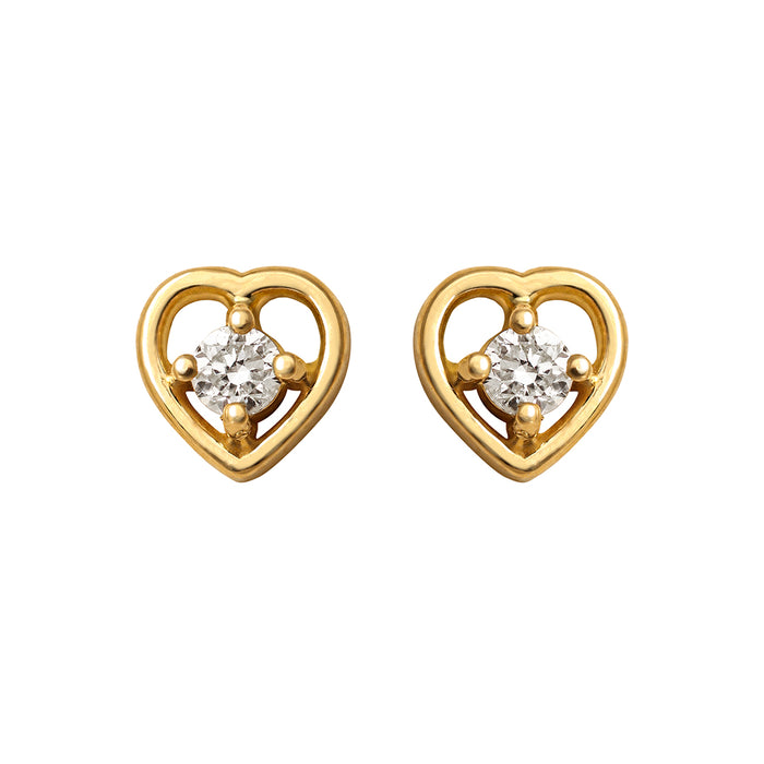 Lil Heart Studs