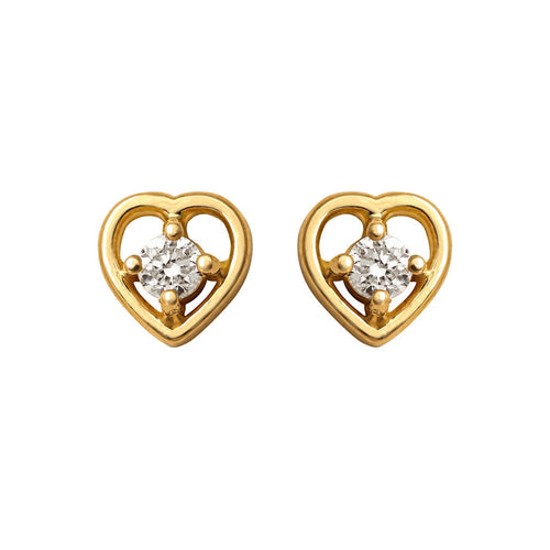 Lil Heart Studs