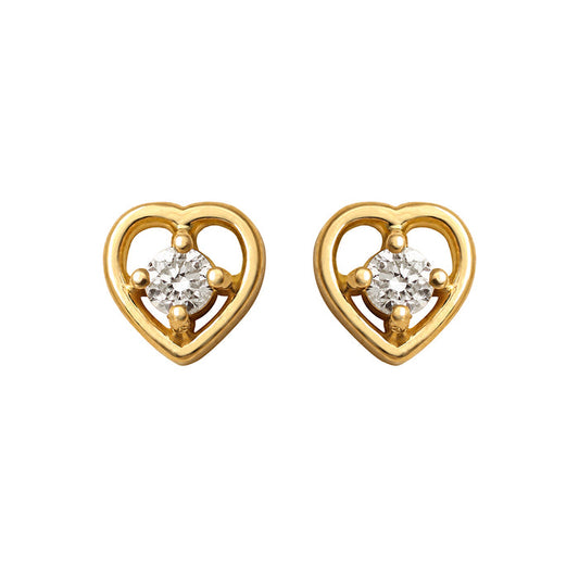 Lil Heart Studs