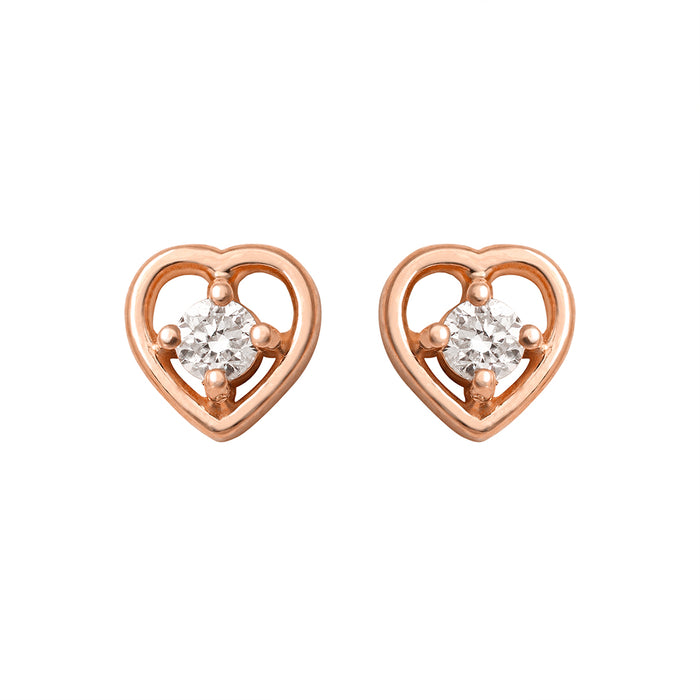Lil Heart Studs
