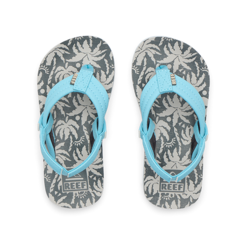 Little Ahi - Light Blue Palm - Top View