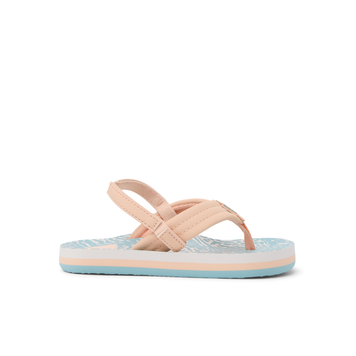 Little Ahi - Peach/Blue Animal - Right Side View