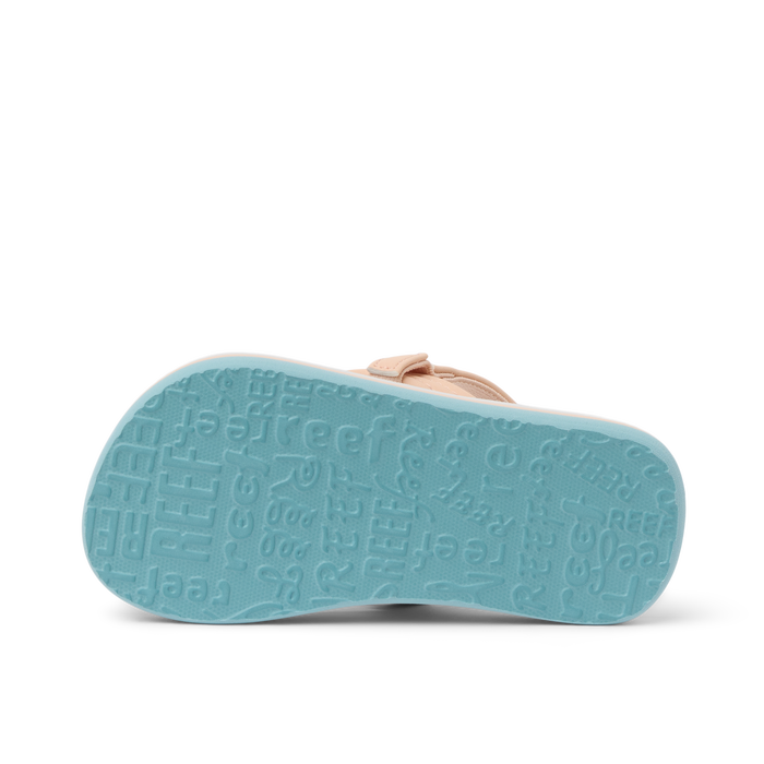 Little Ahi - Peach/Blue Animal - Underside View