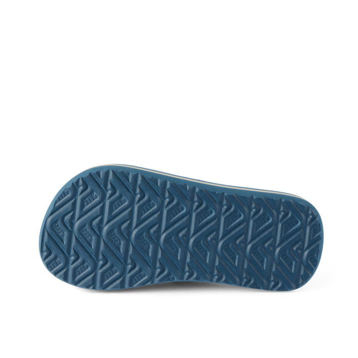 Little Ahi - Blue/Tan Palm - Underside View