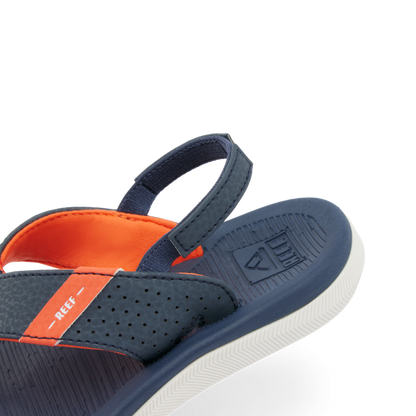 Little Santa Ana - Navy/White/Orange - Down the Line 2 View
