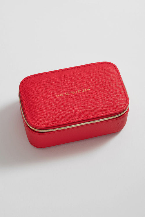 Live as You Dream Mini Jewellery Box