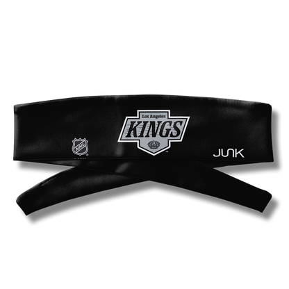 Los Angeles Kings: Logo Black Flex Tie Headband - View 3
