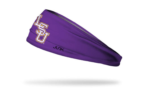 Louisiana State University: LSU Baseball Purple Big Bang Lite Headband - View 1
