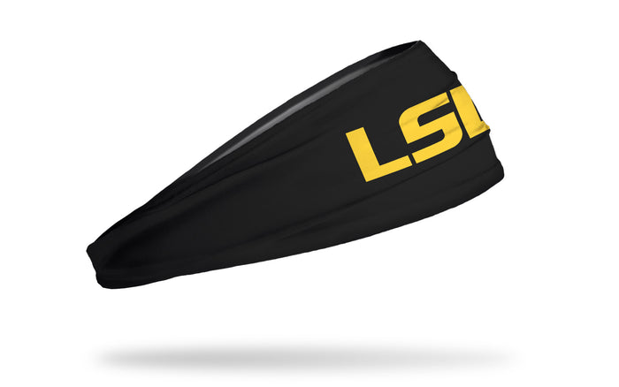 Louisiana State University: LSU Gold and Gray Big Bang Lite Headband - View 2